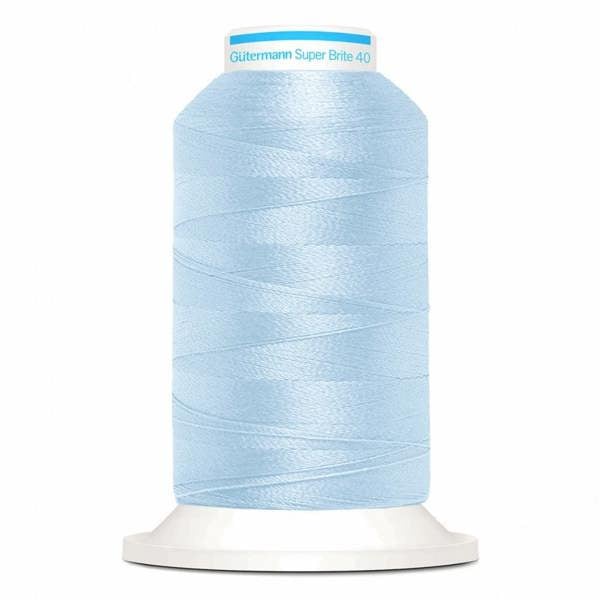 Gutermann Super Brite Polyester 40 Embroidery Thread 1000m Polyester Thread Suitable For Embroidery