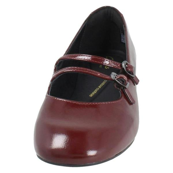 Clarks Ladies Clarks Mary Jane Buckle Fastening Smart Shoes Daiss 30 Shine