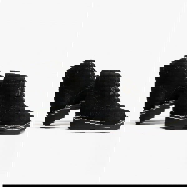 Popps RANGER Mens Desert Boots Black