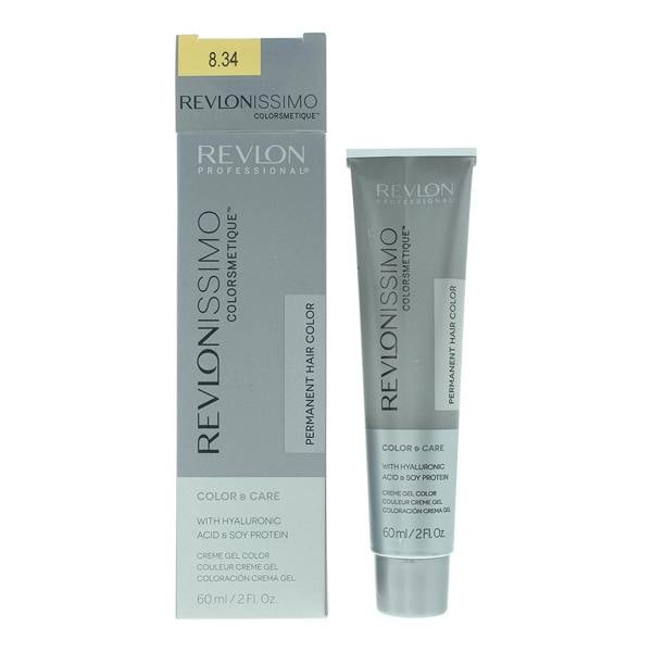 Revlon Revlonissimo Colorsmetique Hair Colour 60ml - 8.34 Light Coppery Gold Blonde