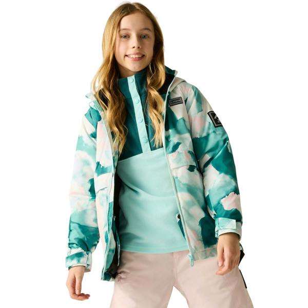 Dare 2B Childrens/Kids Wing It Marble Ski Jacket - Teal - 
