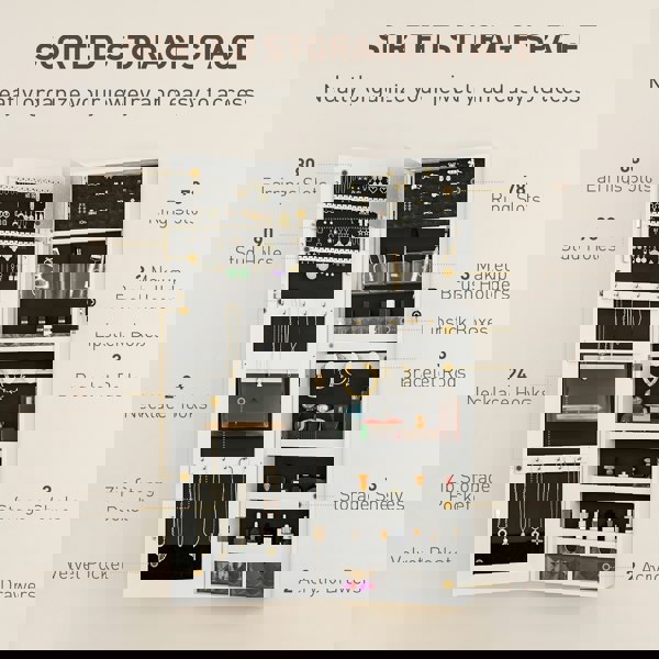 Wall-mounted Jewelry Cabinet