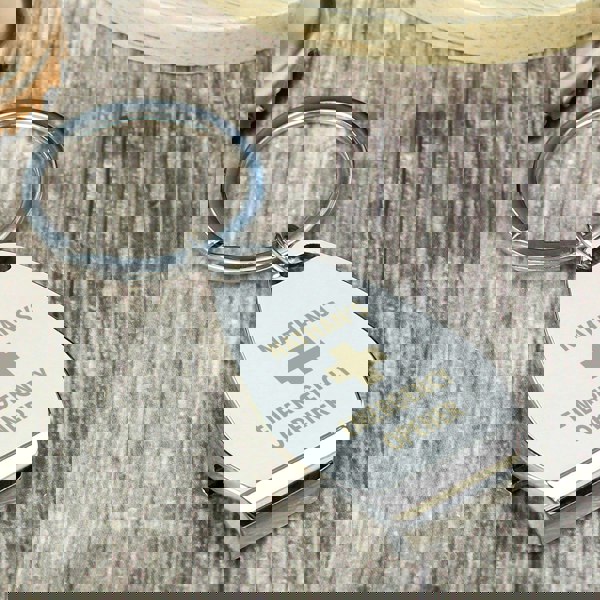 Personalised Memento Company Personalised Emergency Bottle Opener Keyring