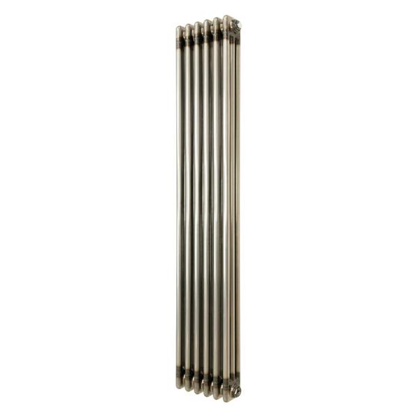 Monstershop Traditional 3 Column Radiator - 1500 x 290mm - Raw Metal