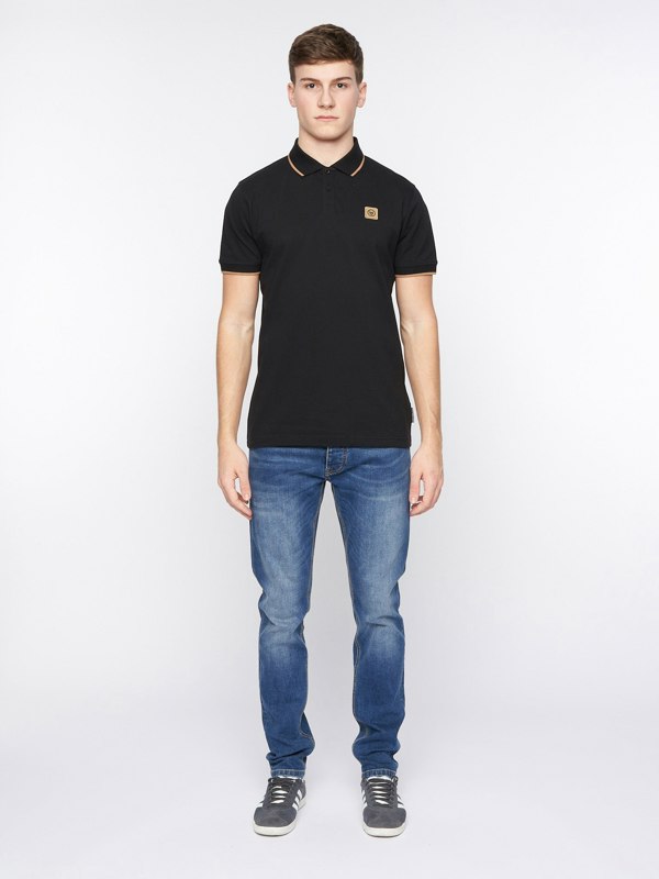 Duck and Cover Wilkins Polo - Black