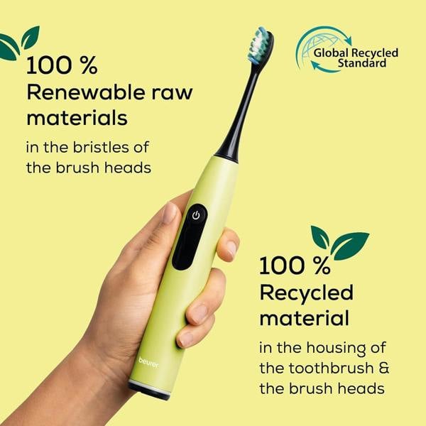 Beurer SC50 Sonic Toothbrush - Lemon