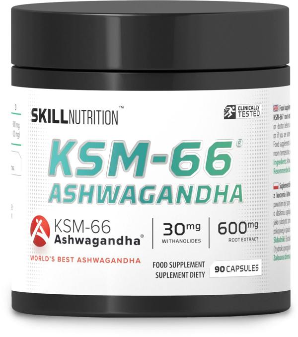 Skill Nutrition KSM-66 Ashwagandha - 90 vegan caps