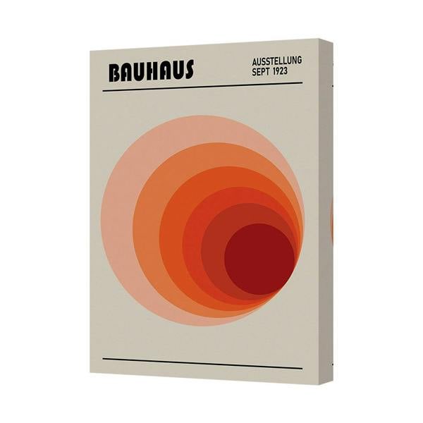 Benjamin Tate Design Bauhaus Circle Abstract Poster Canvas Print Exhibition 1923