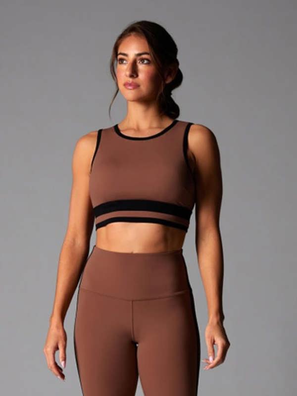 Tavi Agility Sports Bra - Clove Ebony