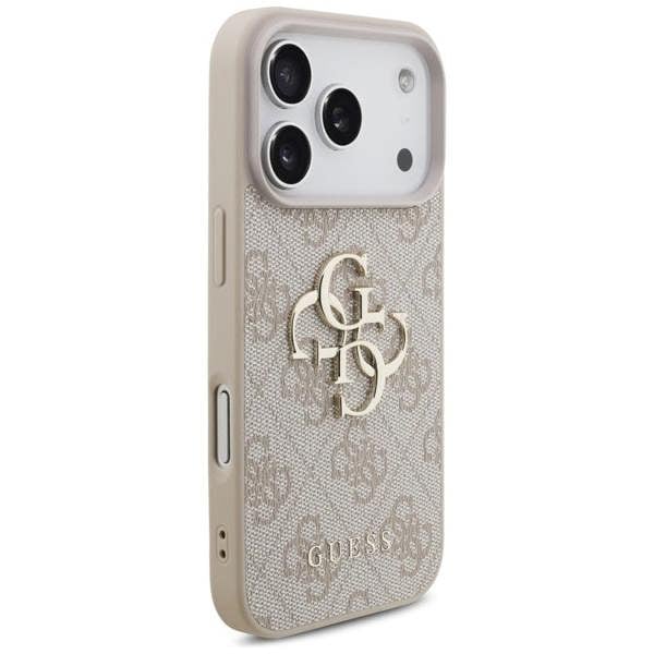 Guess 4G Big Logo Case for iPhone 17 Pro 6.3" Pink - GUHCP17L4GMGBPI