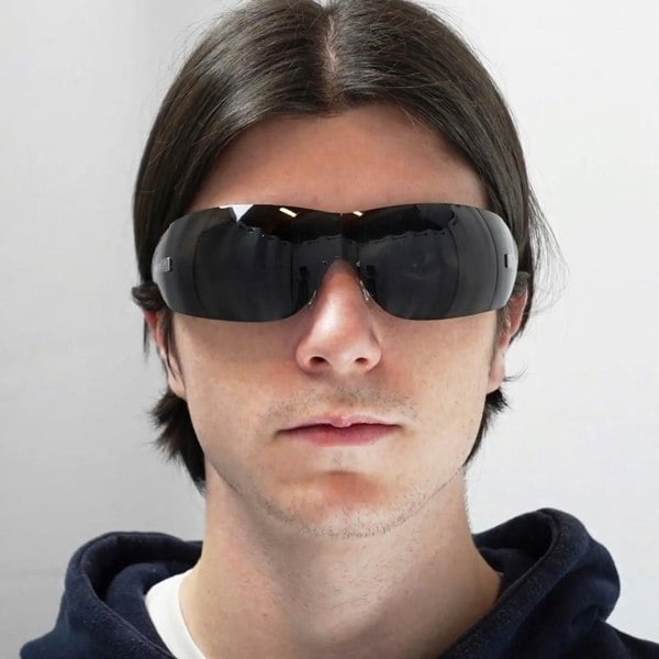 Versace Sunglasses VE2054 10008G Silver Grey Gradient