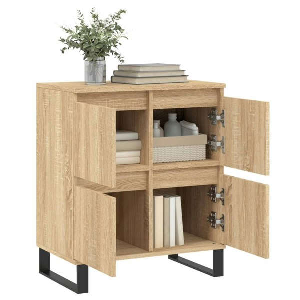 Berkfield Sideboard Sonoma Oak 60x35x70 cm Engineered Wood