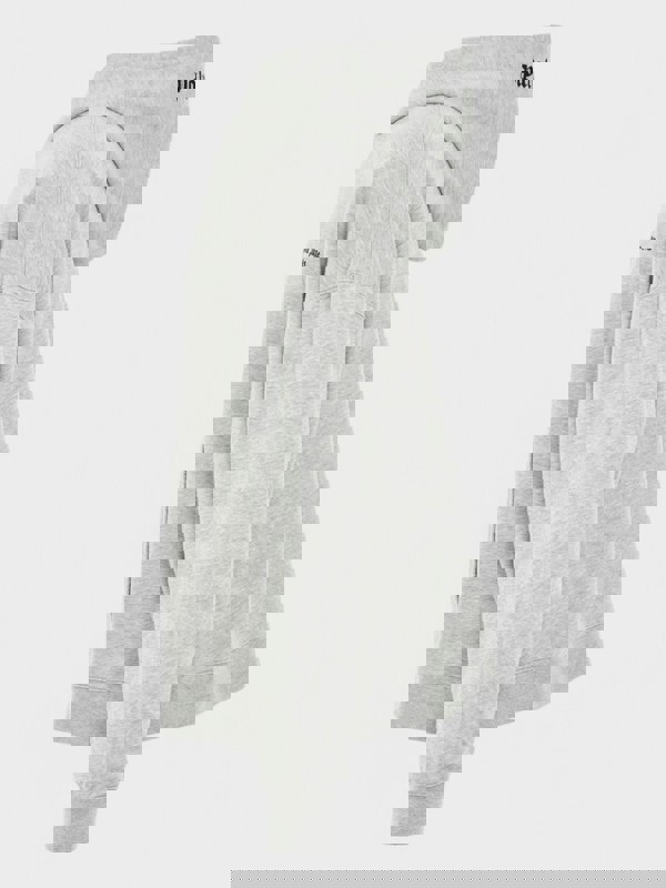 Palm Angels Embroidered Logo Hoodie 'Melange Grey' - Supplied FashionPalm Angels