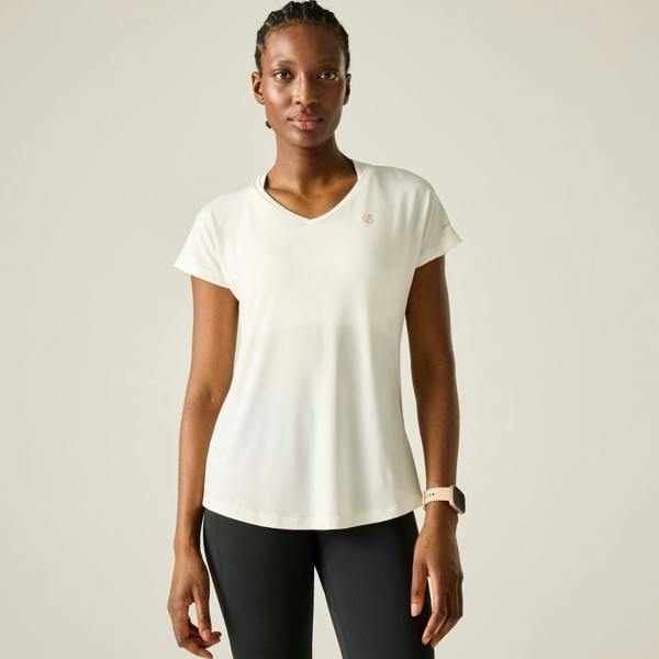 Dare 2B Womens Vigilant Active T-Shirt - Egret