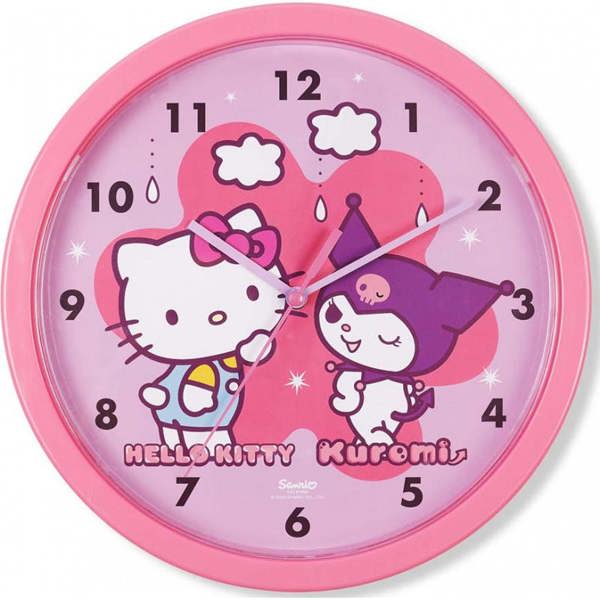 Character Watches Hello Kitty and Friends Wall Clock HK50199