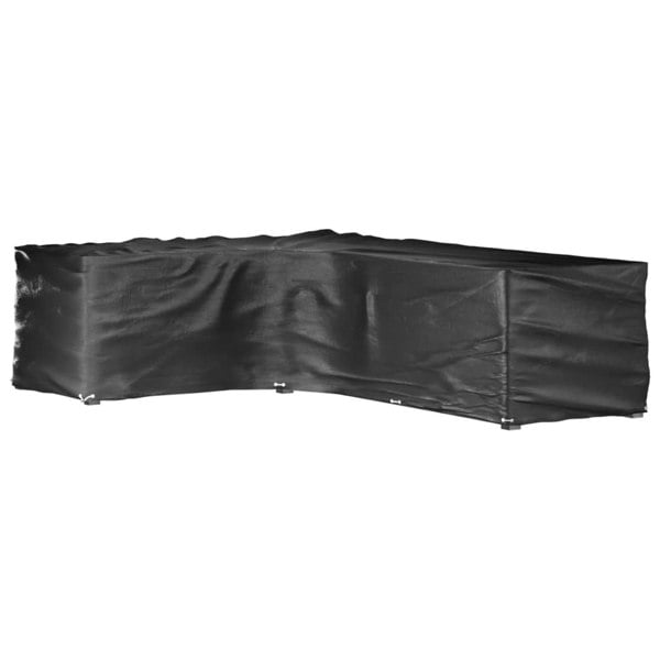 Berkfield L-Shaped Garden Furniture Cover 18 Eyelets 220x285x80 cm
