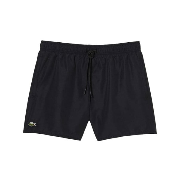Lacoste Lightweight Swim Shorts Black-SPIRALSEVEN DESIGNER MENSWEAR UK