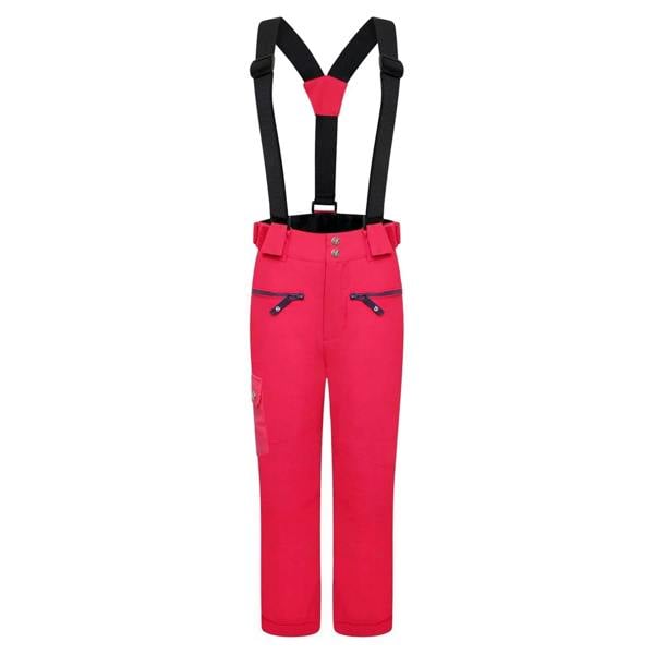 Dare 2B Childrens/Kids Timeout II Ski Trousers - Virtual Pink/Geranium - 