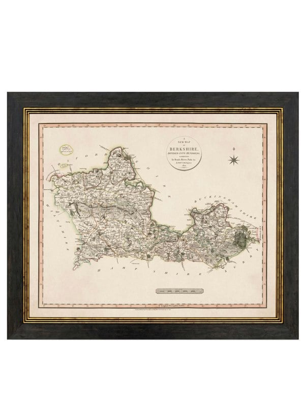 Exceptional Art c.1806 County Maps of England
