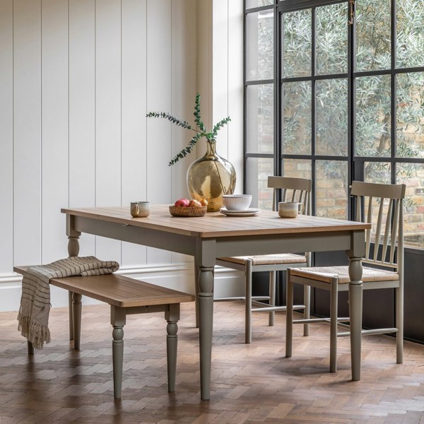 Hemming & Wills Walton Extending Oak Dining Table (180cm - 220cm)