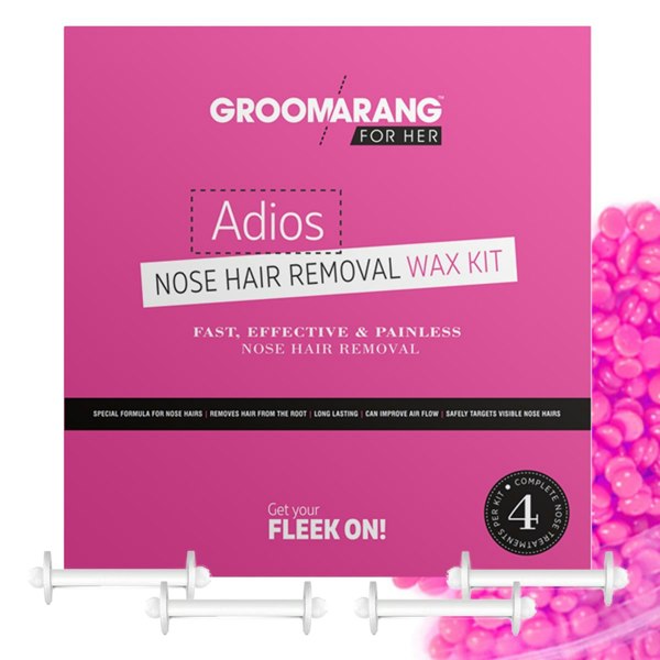 Groomarang For Her- Adios Nose Hair Removal Wax Kit For Her