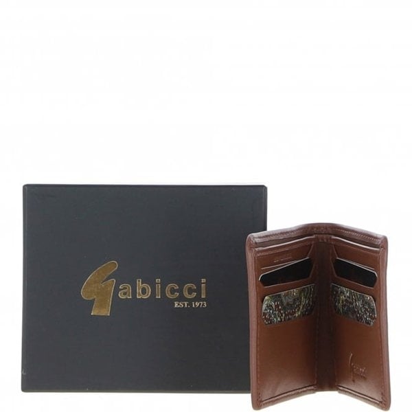 Gabicci Real Leather Classic 8 Card Billfold Wallet: GB-801