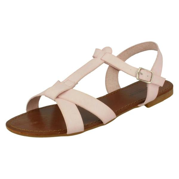 Savannah Ladies Savannah X Stap T Bar Sandal