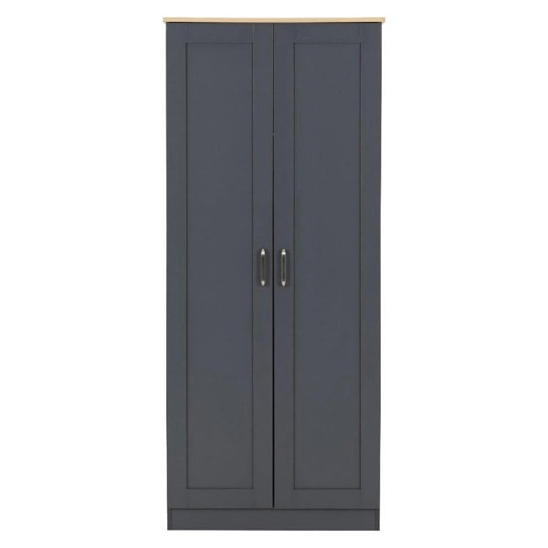 Seconique Portland 2 Door Double Wardrobe