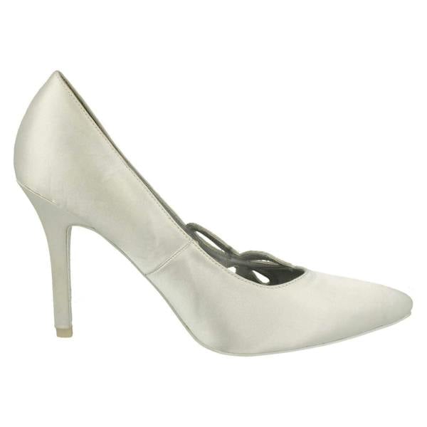 Anne Michelle Ladies Anne Michelle Court Shoes with Diamante Detail