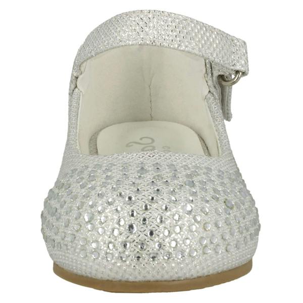 Savannah Girls Savannah Flat Diamante Shoes