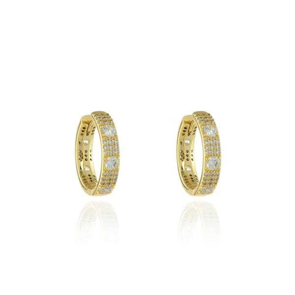 Cachet London Fellini Medium 18mm Gold Hoop