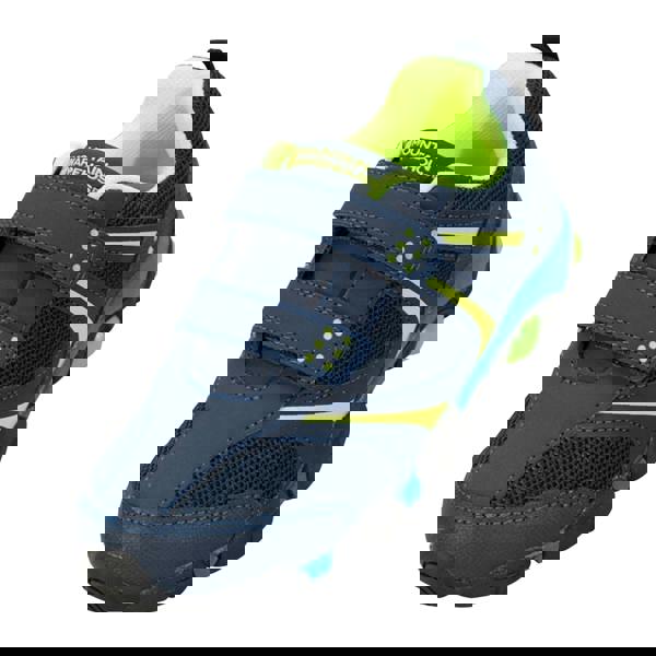 Mountain Warehouse Childrens/Kids Light Up Trainers - Navy/Lime Green