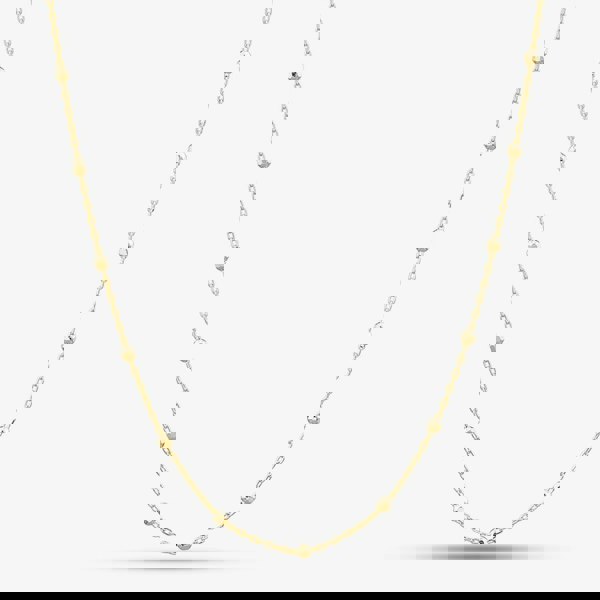 T. H. Baker 9ct Yellow Gold 16 Inch Ball Trace Chain 1.13.7903