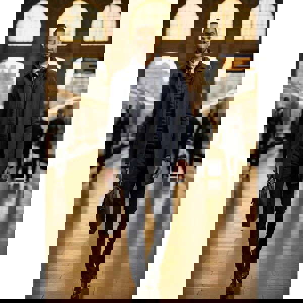 House Of Cavani Heston - Men's Lightweight Casual Padded Overcoat