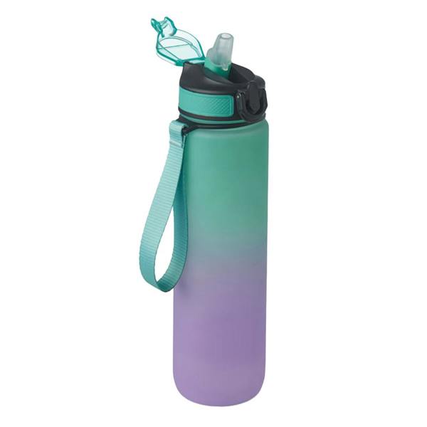 MidOcean Activate RPET Sports 1L Water Bottle - Turquoise - 