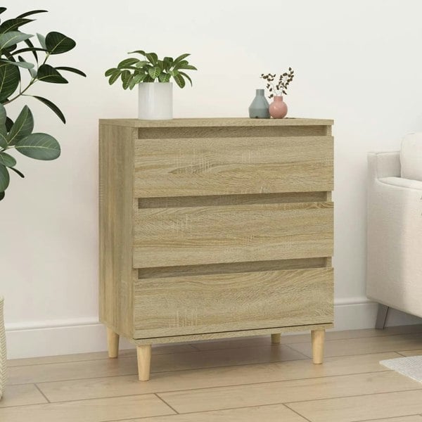 Berkfield Sideboard Sonoma Oak 60x35x70 cm Engineered Wood