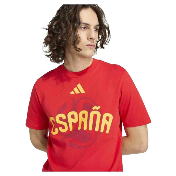 Adidas Mens Espana FIFA World Cup 26 T-Shirt - Vivid Red - 