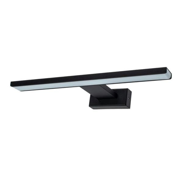 Milagro Shine LED Wall Lamp Matt Black IP44 Bathroom
