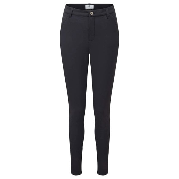 TOG24 Womens/Ladies Milton Water Resistant Slim Trousers - Black