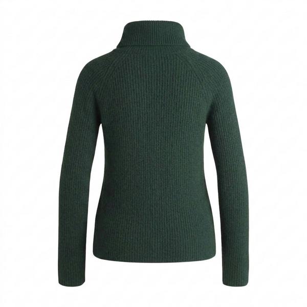 Boss Womens/Ladies Rib Knit Regular Raglan Pullover - Green - 