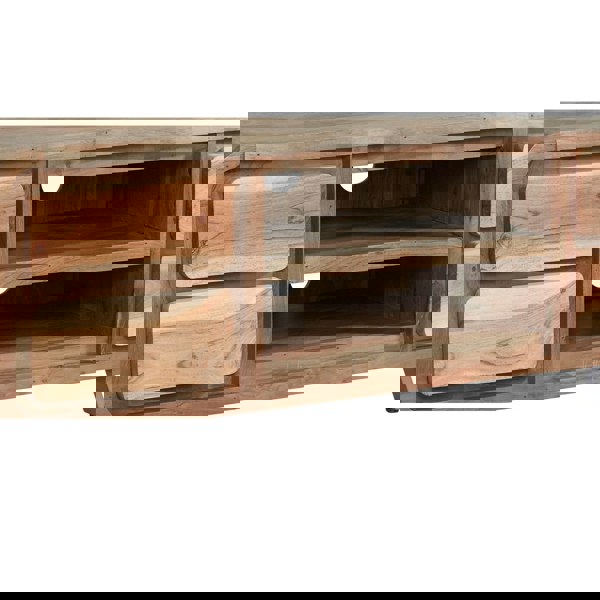 IH Design Aaron Metal & Wood TV Cabinet