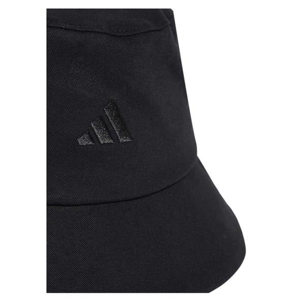 Adidas Unisex Adult Cotton Twill Bucket Hat - Black/White - 