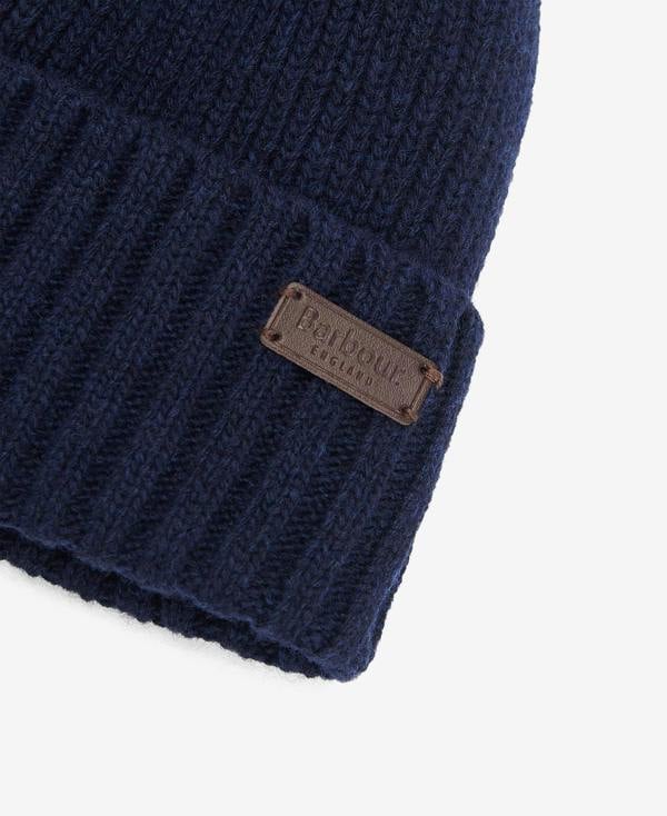 Barbour Carlton Beanie - Navy Blue