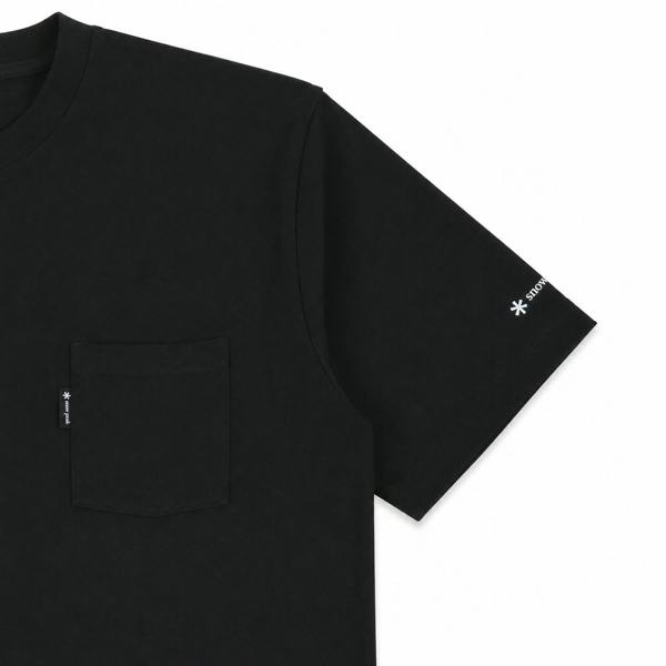 Snow Peak Pocket T-Shirt Black