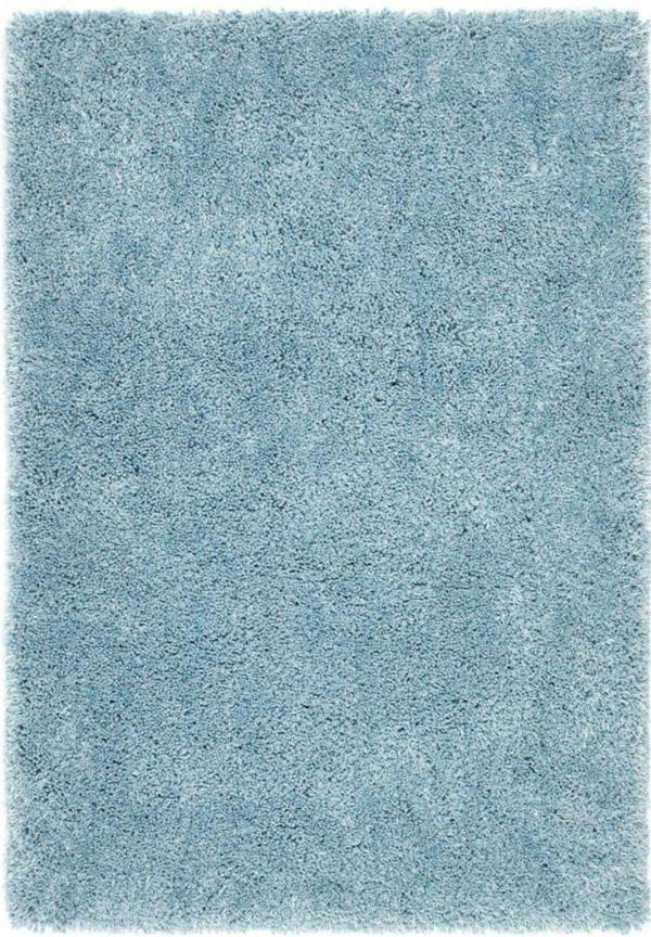 Chicago Duck Egg Blue Shaggy Rug | Luxurious | The Rugs