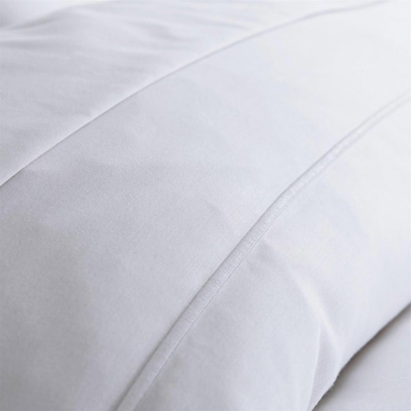 Bianca Luxury 800TC Cotton Sateen White Duvet Cover Set