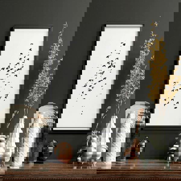 Living Room Wall Art Canvas | Set of 3 African Wildlife Wall art Prints