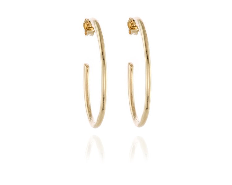 Cachet London Palila Gold Hoop Earrings