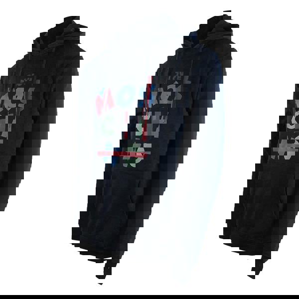 Moschino Love Moschino Jumble Logo Navy Blue Hoodie