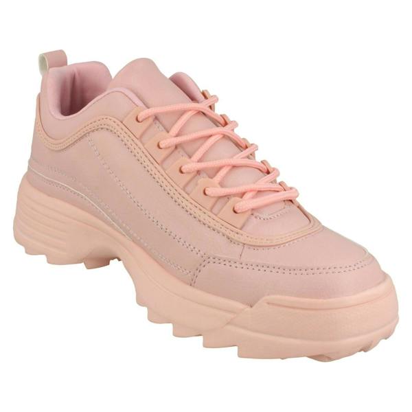 Reflex Ladies Reflex Lace Up Chunky Trainers